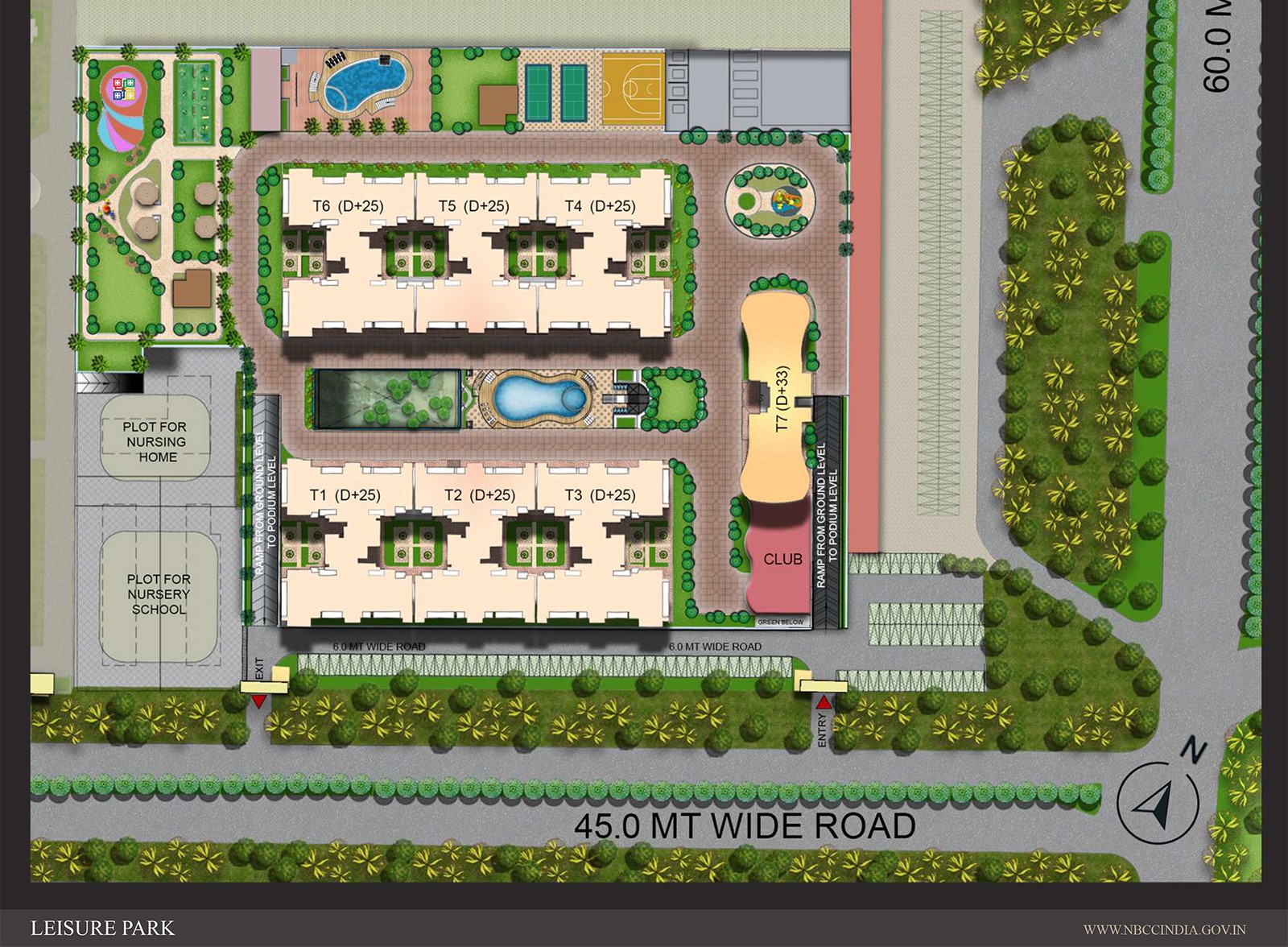 GAUR ALARIS Site Plan